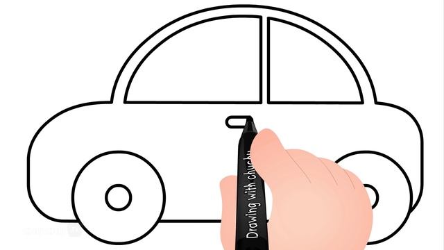 How to Draw a Motor Car? - Drawing with ChuChu - ChuChu TV Drawing for Kids Easy Step by Step смотреть онлайн