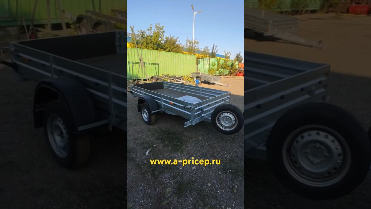 Прицеп для легкового автомобиля МЗСА 817705 Набережные Челны Казань Уфа Чебоксары Установка ТСУ смотреть онлайн