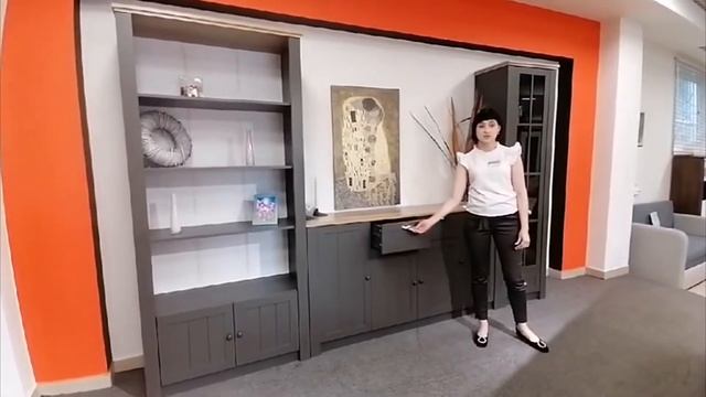 Гостиная Прованс мебельной фабрики Олмеко смотреть онлайн