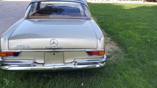 MERCEDES BENZ W 111 220 SEB COUPE YEAR 1965 . смотреть онлайн