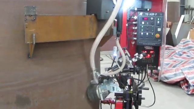 Установка AGW-P для сварки горизонтальных швов при изготовлении резервуаров стальных вертикальных смотреть онлайн
