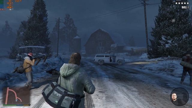 GTA V ryzen 3 2200g + zotac gtx 1050 2gb (GAMEPLAY) смотреть онлайн