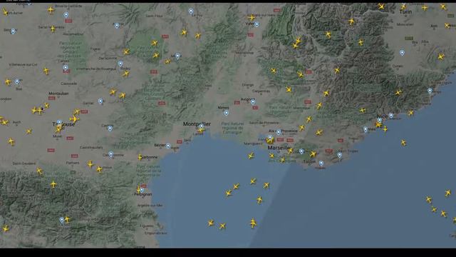 ATC - Air Trafic Control Communication - Marseille