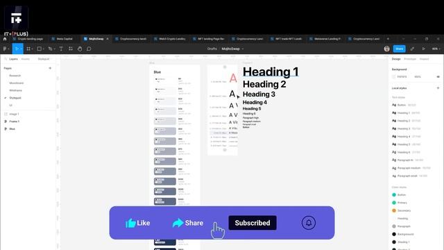 MojitoSwap - Crypto Landing Page. | Landing page design with Figma | UI design 2022 with IT+(Plus) смотреть онлайн