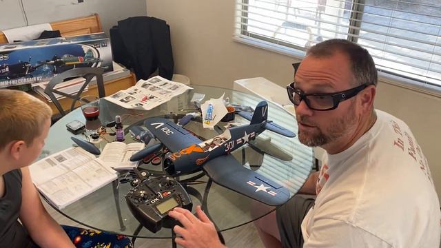 Part 4/5 Flying for the cure- Orange Angel Warriors. F4U Corsair 800mm. Build, set up DX6e, ar630 смотреть онлайн
