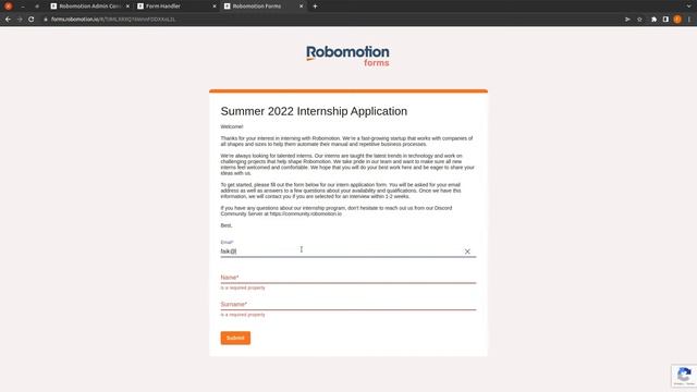 How to create and process Robomotion Forms смотреть онлайн