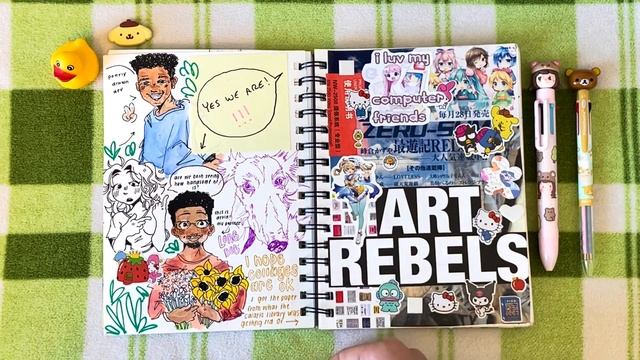 ☆ CSSSA 2022 Animation Sketchbook Tour ૮ ˶ᵔ ᵕ ᵔ˶ ა смотреть онлайн