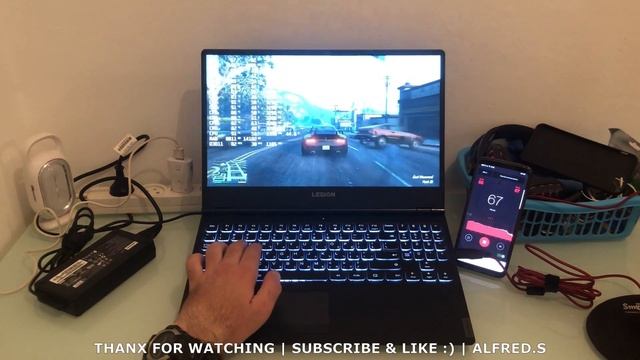 Lenovo Legion Y540 Fan Noise With Decibel Meter App | How Much Noise When Playing Games смотреть онлайн
