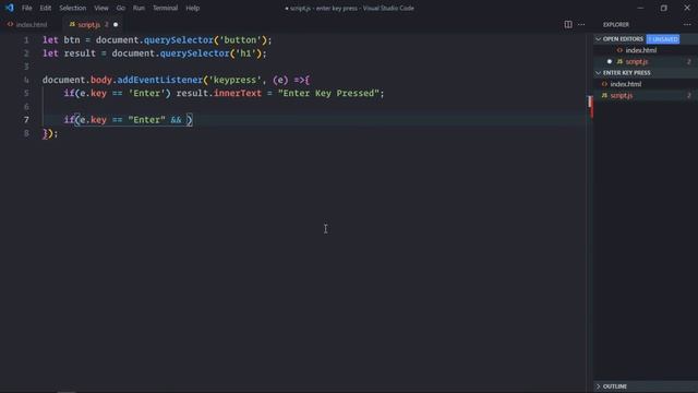 How to Press Enter Key Programmatically in Javascript смотреть онлайн