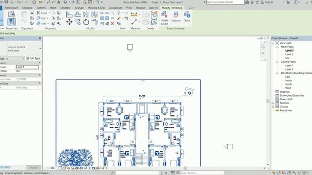 How to open AutoCAD file in Revit tutorial || In Bengali смотреть онлайн