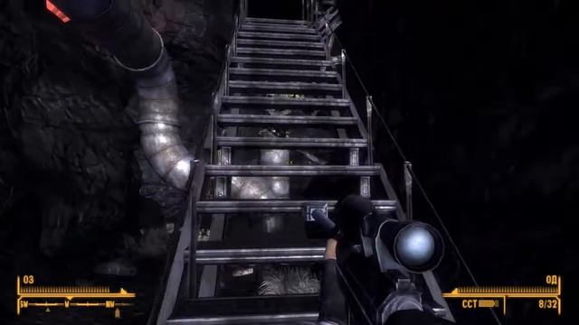 Прохождение DLC Old World Blues (Fallout New Vegas):"Шпионский тест"#6. смотреть онлайн