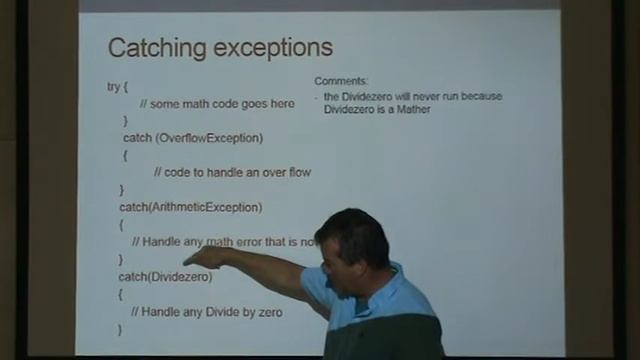 Java Exceptions смотреть онлайн