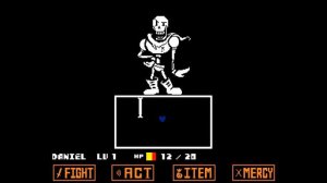 Undertale: Прохождение Папируса(путь пацифиста)