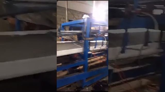 Линия для производства сэндвича панелей смотреть онлайн
