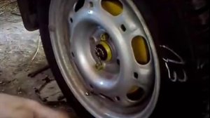 Регулировка подшипников задних ступиц VW Passat B3.mp4