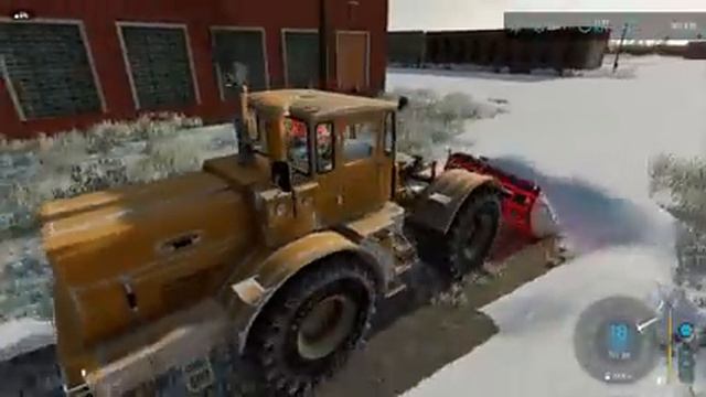 FS22 - НОВГОРОДОВКА. Выпал СНЕГ. Расчищаю ДОРОГИ # 09 смотреть онлайн