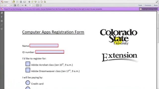 Enabling Adobe Reader to Save Form Data tutorial смотреть онлайн