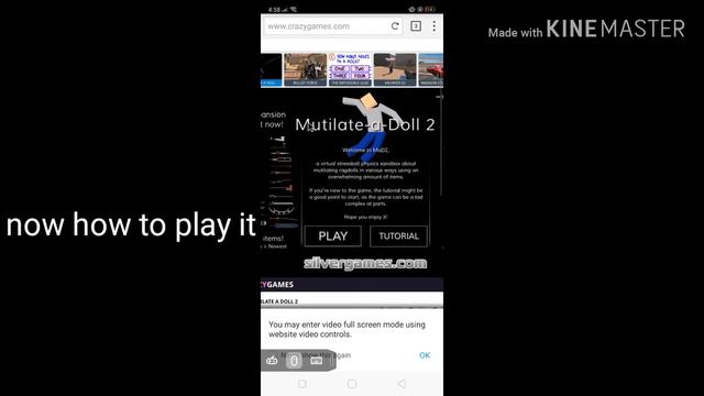 How to play Multilate a ragdoll 2 on android смотреть онлайн