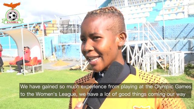 We are Hungry for Success - Copper Queens striker Grace Chanda смотреть онлайн