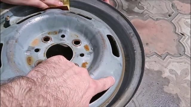 Покраска дисков (шпамповки) руками брата. смотреть онлайн