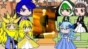 The aristocrat's otherworldly adventure react to future cain as gojo satoru |pt1/?| #gacha #gojo