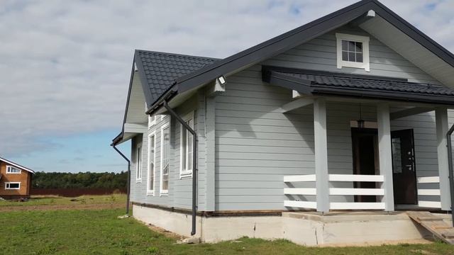 Проект одноэтажного дома из клееного бруса 94 м2 смотреть онлайн