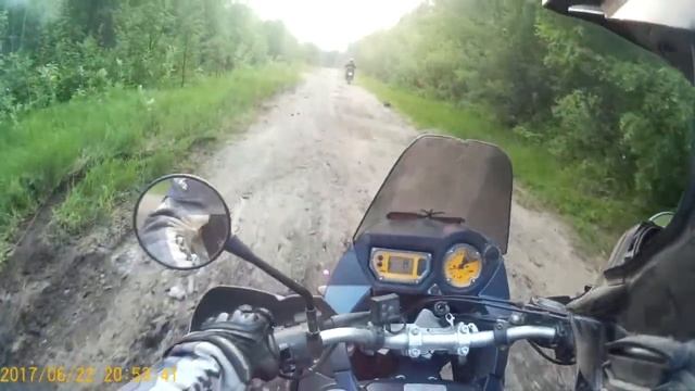 KTM 990 Adventure, сезон 2017. Мирный, Якутия смотреть онлайн