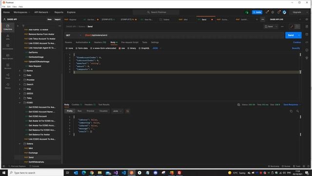 Updating OASIS API Postman JSON File смотреть онлайн
