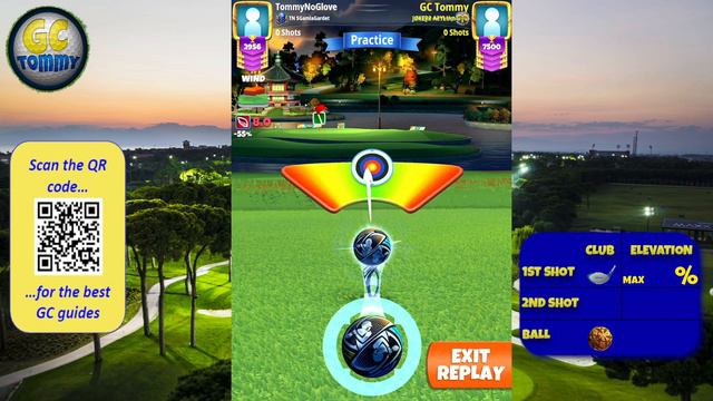 Master, QR Hole 1 - Par 3, HIO - World Champions Tournament, *Golf Clash Guide* смотреть онлайн