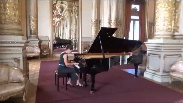 Chopin Sonata 2 Op.35 - III. Marche Funèbre IV. Finale - Estelle Oliviero смотреть онлайн