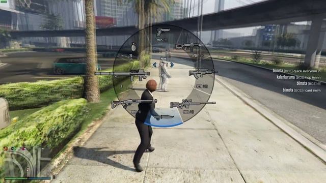 GTA V - Когда читер... щедрый! смотреть онлайн