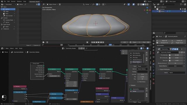 Nodevember 2021: Day 11-12 - Red (Blender 3.0 Geometry Nodes Timelapse) смотреть онлайн