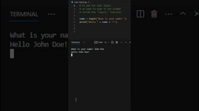 Getting User Input in Python with the Input Function смотреть онлайн