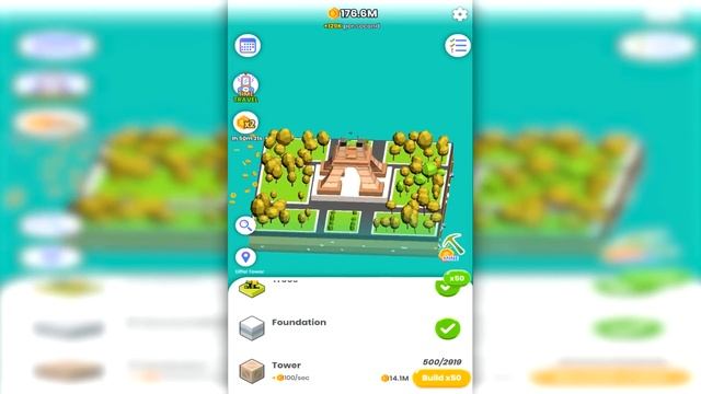 ЭВОЛЮЦИЯ СОЗИДАНИЯ ЧТОБЫ ИЗ НИЧЕГО СОЗДАТЬ МИР В ИГРЕ IDLE LANDMARKS! смотреть онлайн
