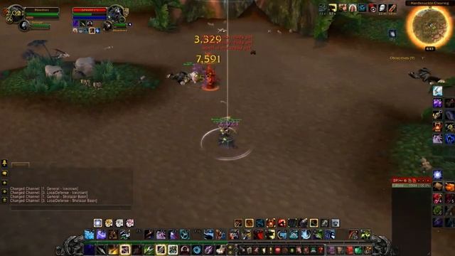 Questing in a low level, cross-realm, PvP server in a nutshell. смотреть онлайн