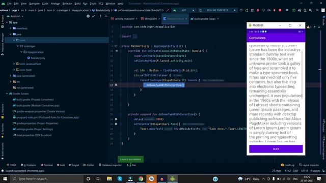 Introduction of coroutines in android in hindi || coroutines in hindi Part-1 смотреть онлайн