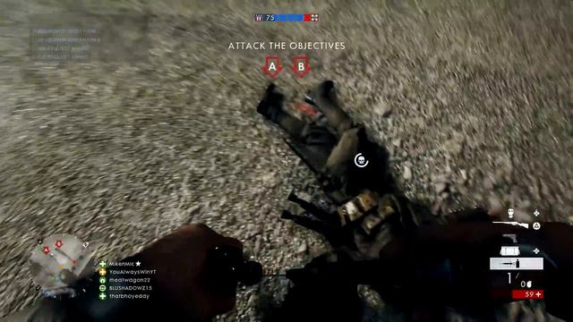 TRAIN WRECK - BATTLEFIELD 1 (Road to Max Rank #13)(PS4) смотреть онлайн
