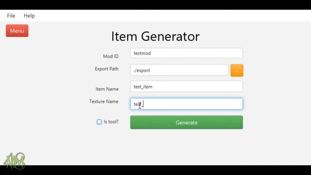 Minecraft JSON Generator v1.0.0 смотреть онлайн