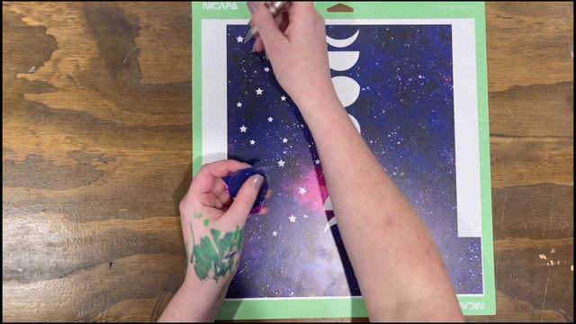 Glow in the Dark Moon Phase Peekaboo Epoxy Galaxy Tumbler with a Free SVG Download! смотреть онлайн
