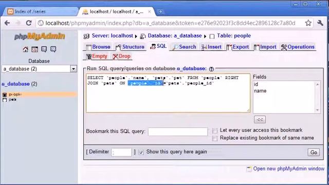 Beginner PHP Tutorial 128 RIGHT JOIN flv смотреть онлайн