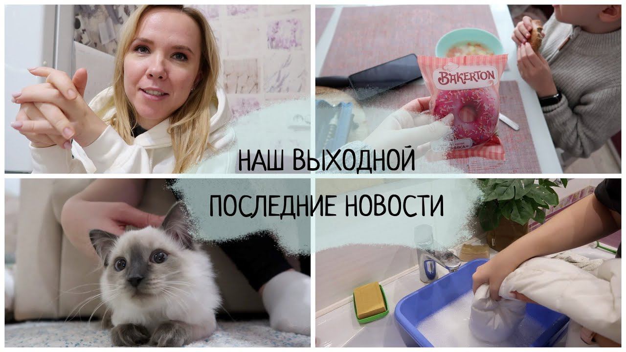 Наш выходной: последние новости / стираю белый пуховик / пополняю диа запасы смотреть онлайн