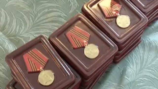 Вручение медалей ветеранам в п. Шубино смотреть онлайн