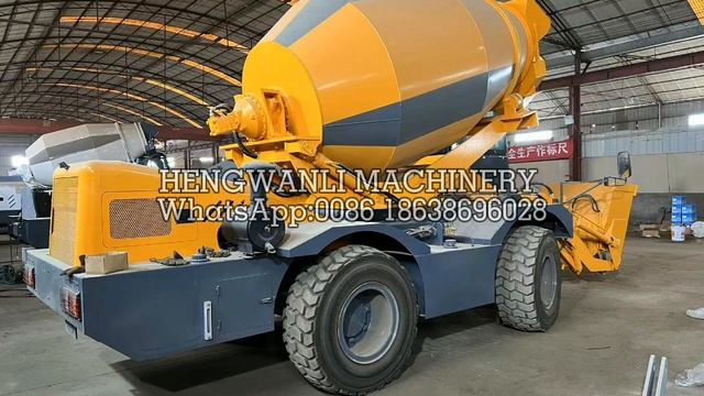 Self-loading concrete mixer 4m3 самоходный бетоносмеситель с самозагрузкой 4м3 смотреть онлайн