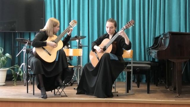 дуэт гитаристов: Хасанова Дарья, Пономарева Валерия смотреть онлайн