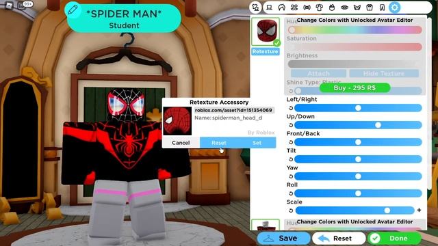 rhs how to make Spider-Man [Miles Morales] #roblox #spiderman смотреть онлайн