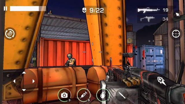 Major GUN 2 : War On Terror Android Walkthrough - Gameplay Stage 1 Harbor Daily Tasks Day 9 смотреть онлайн