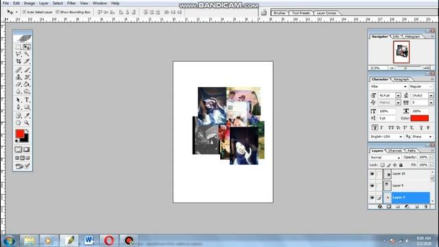 Cetak foto ukuran 2R dengan cepat menggunakan Photoshop Part 1 смотреть онлайн