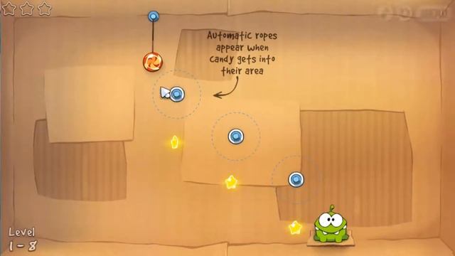 Gameplay/Walktrough Cut the Rope PC 1-10 Cardboard Box Full HD смотреть онлайн