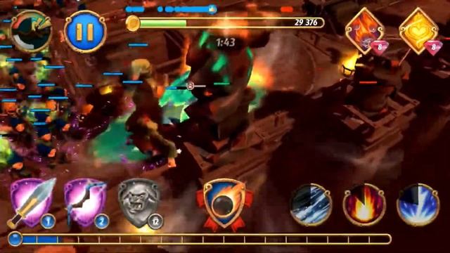 Royal Revolt 2 - Vein Of Gold XX (20) Walkthrough (Dungeon Guide) смотреть онлайн