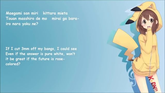 K-ON!!! Cagayake! Girls With Lyrics & translations смотреть онлайн